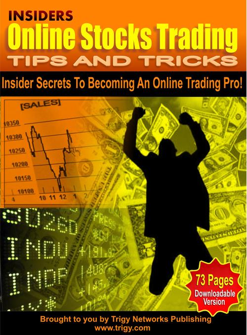 Product picture Insiders Online Stocks Trading TipsTricks